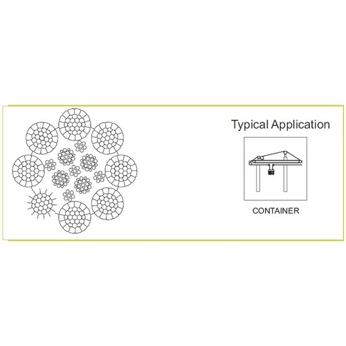 HYFLEX 6/29 Fi Steel Wire Rope