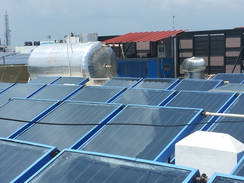 Flat Plate Solar Water Heater