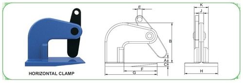 Horizontal Plate Lifting Clamp