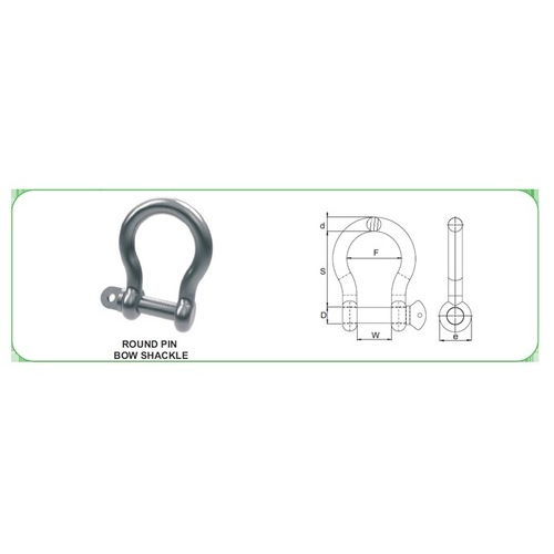 Mild Steel Bow-Shackle