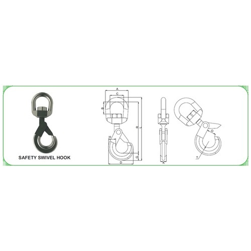 Swivel Hook Self Locking Type