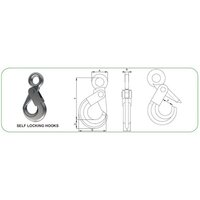 Self Locking Hooks - Attributes: Easy To Operate