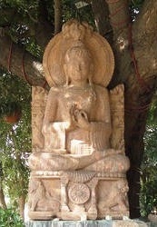 Sandstone God Statue