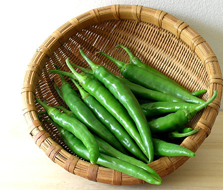 green chillies