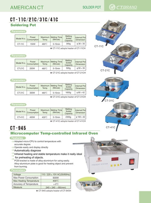 Soldering Pots