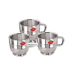 Stainless Steel Double Karina Cup