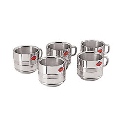 Stainless Steel Double Wall Kitkat Cup