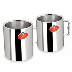 Stainless Steel Double Wall Power Coffee Mug