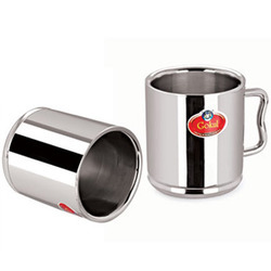 Stainless Steel Double Wall Rasabari Coffee Mug