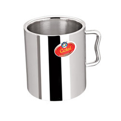 Stainless Steel Double Wall Power Large Coffee Mug