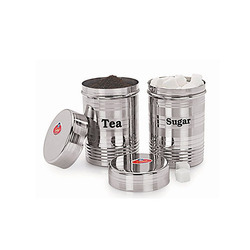 Stainless Steel Tea Time Canister