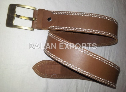 Brown Leather Belt