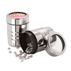 Stainless Steel Canister Sleek Small