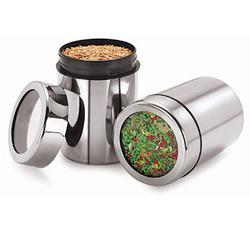 Stainless Steel Canister Vista Small