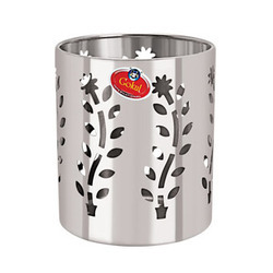 Stainless Steel Sunflower Cutlery Holder Set