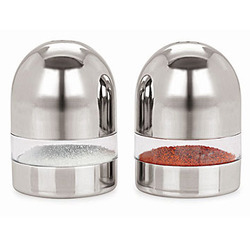 Stainless Steel Aura Salt & Pepper