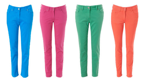 Womens Cotton Jeans - Cotton, Mid-Rise, Blue | Zip Fly, Skinny, 5 Pockets, Durable, Stylish, Comfortable