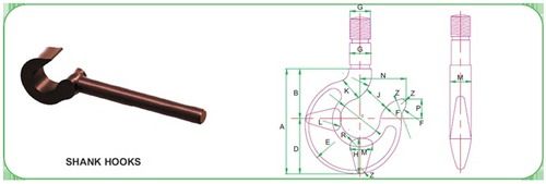 Easy To Operate Shank Hook