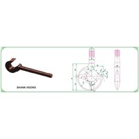 Shank Hook - Is2313-1963 Compliant, 1 Tonne Lifting Capacity, Easy To Operate, Diesel Powered, New Condition, Brown Color, Lightweight Design, Durable Engineering
