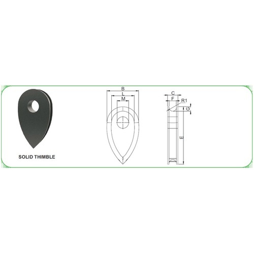 Solid Thimble - Attributes: Easy To Operate