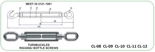 Turn buckle Bottle Screw Type