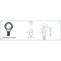 High Tensile Eye Bolt