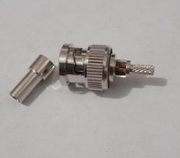 Bnc Male For Bt 3002 Cps - 50 Ohm, Dc-4 Ghz, 1000v Rms Dielectric Withstanding Voltage, 5000m Dielectric Resistance, 50 Watt Power, Brass Material, 10 Grams Weight