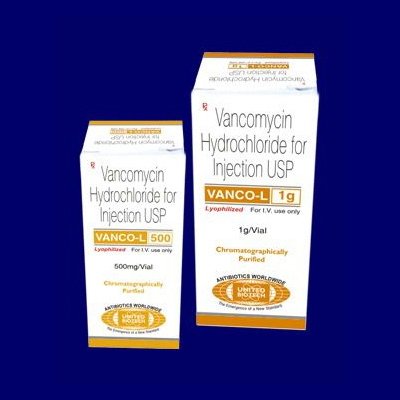 Vancomycin Hydrochloride for Injection USP 500 mg