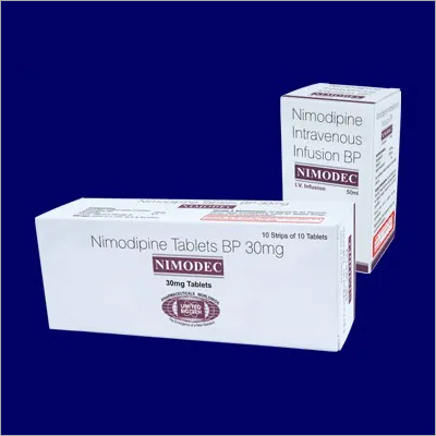 Nimodipine Tablets Bp 30 Mg General Medicines