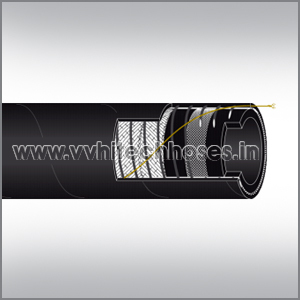 Rubber Hose - NR/SBR Inner Tube, SBR Cover, Synthetic Textile Reinforcement, 51-165mm, Black | Abrasion Resistant, Weather Resistant, Flexible, Vacuum Discharge, Fully Rot Resistant