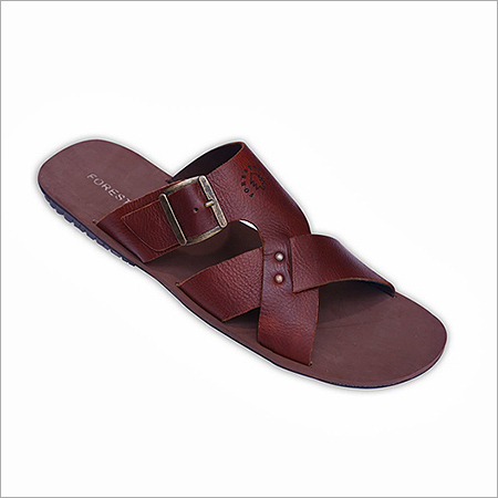 Mens Leather Slipper