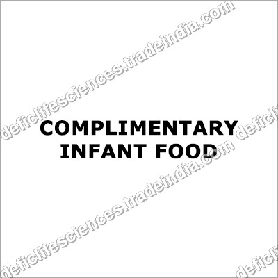 Complimentary Infant Food