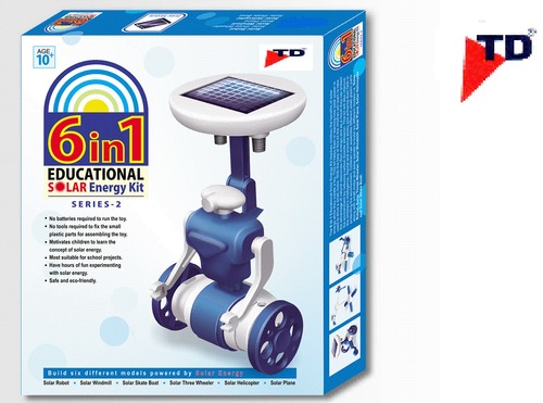 6 IN 1 EDUCATIONAL SOLAR ENERGY KIT..
