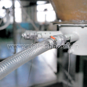 PVC Hose - PVC 5-20mm I.D., Steel Spiral Reinforced, -5Â°C to 65Â°C | Pressure Resistant, Absolute Vacuum, Cristal-Clear, High Flexibility, Narrow Bending Radius