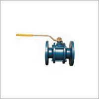 CI 3 Pcs Flanged Ball Valve