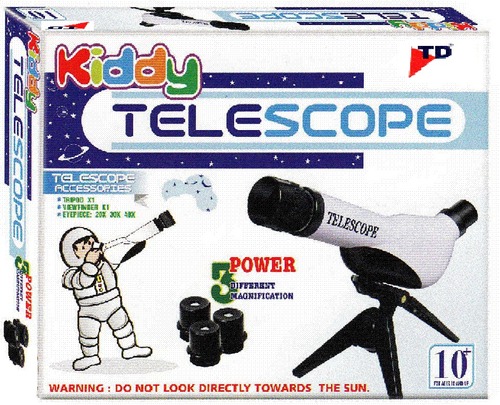 KIDDY TELESCOPE(Age-10+, Pkg-6pcs/ctn)