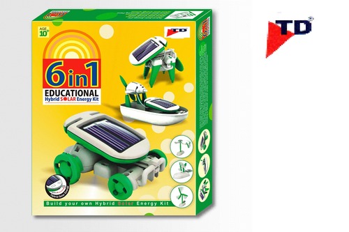 6 IN 1 EDUCATIONAL HYBRID SOLAR ENERGY KIT.