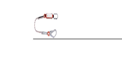 Energy Absorbing Braided Twisted Rope Lanyard