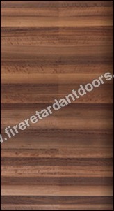 Decorative Veneer Door - 20-38mm Thickness, Brown Color | Solid Wood Frame, Swing Open Style, Left Lock Handle, Durable Veneering Finish