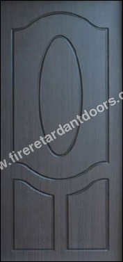 Black PVC Membrane Door