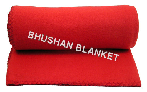 Red Polar Fleece Blanket