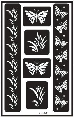 Lacquered Glass With Design