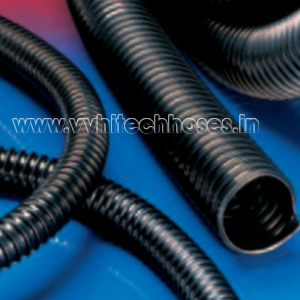 PU Hose - Polyurethane, 200-400 mm I.D., 1.5 mm Wall Thickness, Embedded Spring Steel Wire, Abrasion-Resistant, Microbe-Resistant, Oil and UV Resistant