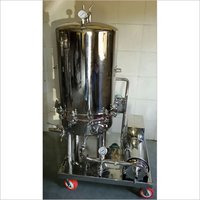 Sparkler Filter Press - Stainless Steel, Silver Finish | Industrial Use, 220-240 Voltage, Warranty Included