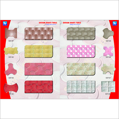 Plastic Interlocking Tile Moulds