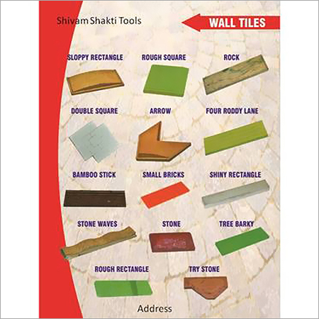 Plastic Wall Tile Moulds