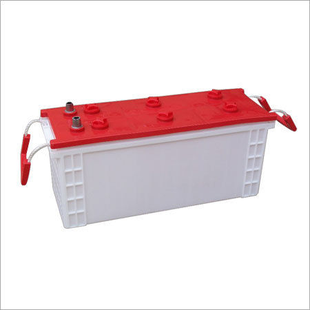 White And Red Industrial Battery Container