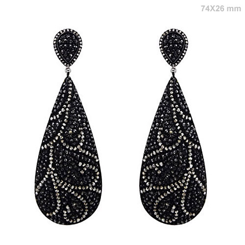 Gold Diamond Earrings Jewelry