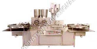 Silver Parenterals Powder Filling Machine