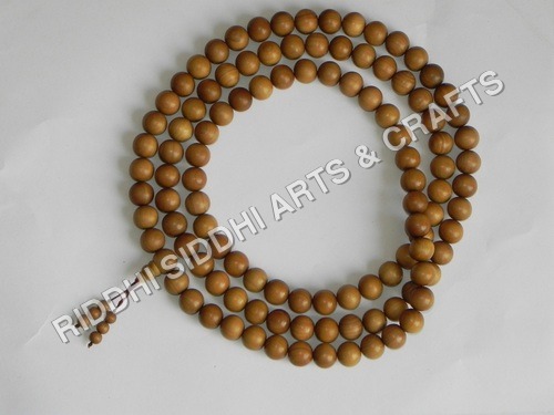 sandalwood meditation rosary beads By RIDDHI SIDDHI ARTS & CRAFTS